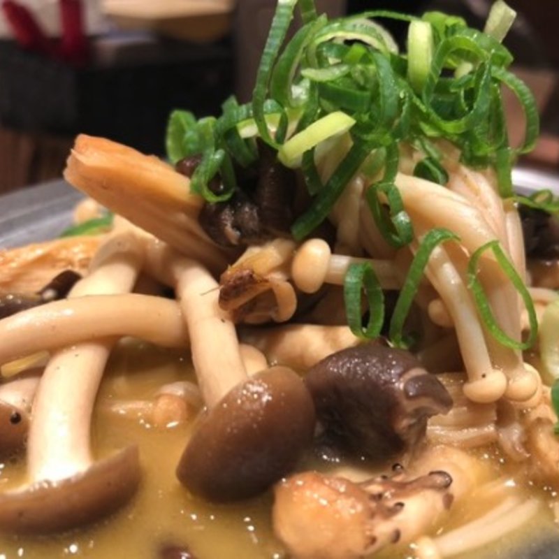 三種きのこの和風トリュフバター炒め(大福池袋)