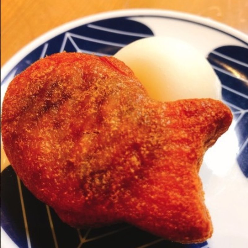 揚げたい焼き アイス添え(大福池袋)
