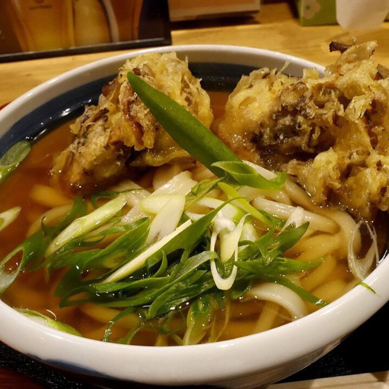 舞茸天うどん(うどん 千代)