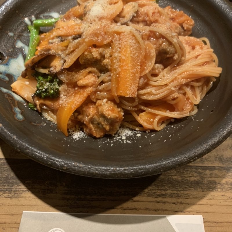 ミートボールナポリタン(KAMINARI 野毛)