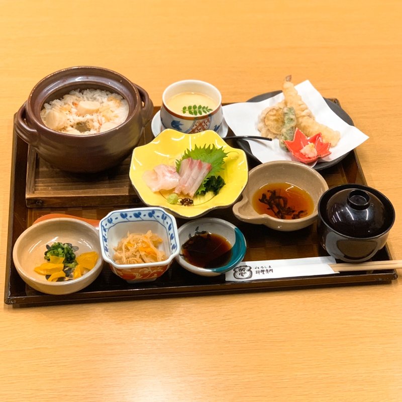 酔心定食(釜飯酔心 ekie 広島店)