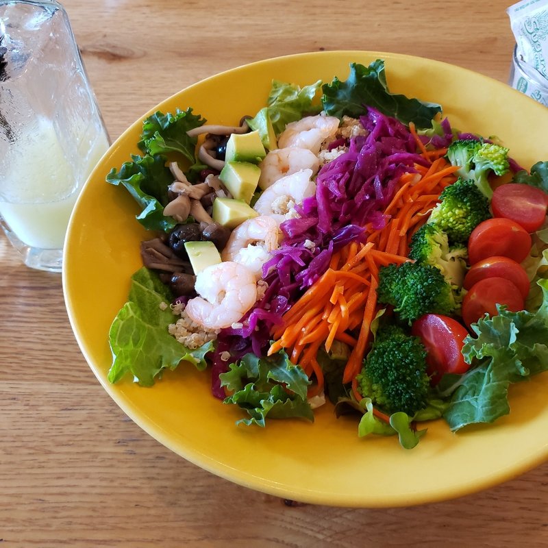 JINNANコブサラダ　アジアンドレッシング(ジンナンカフェ 千葉)