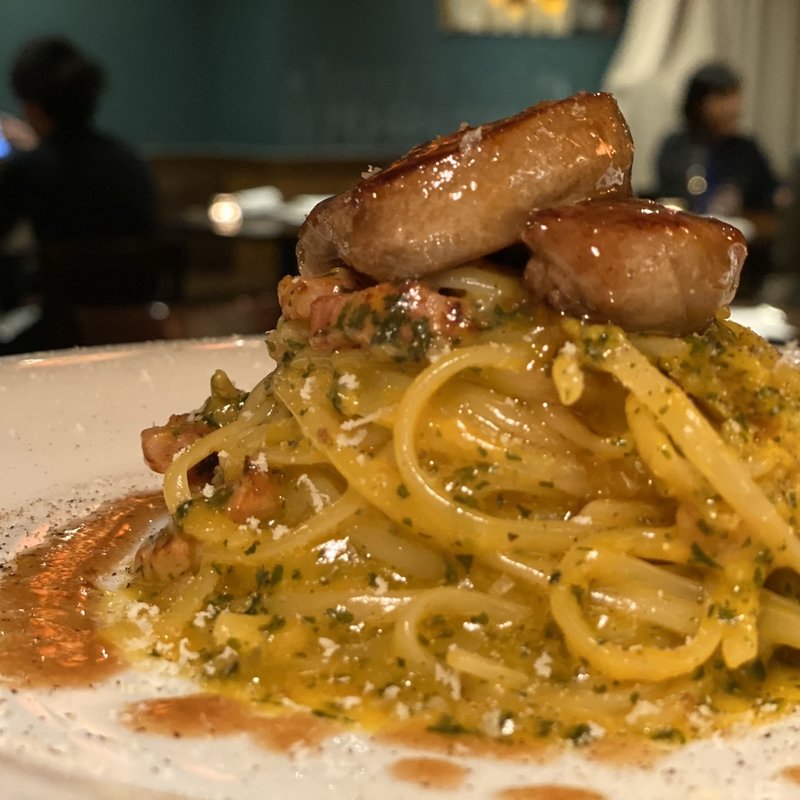 フィアグラカルボナーラ(CHEESE traveler 新宿三丁目)