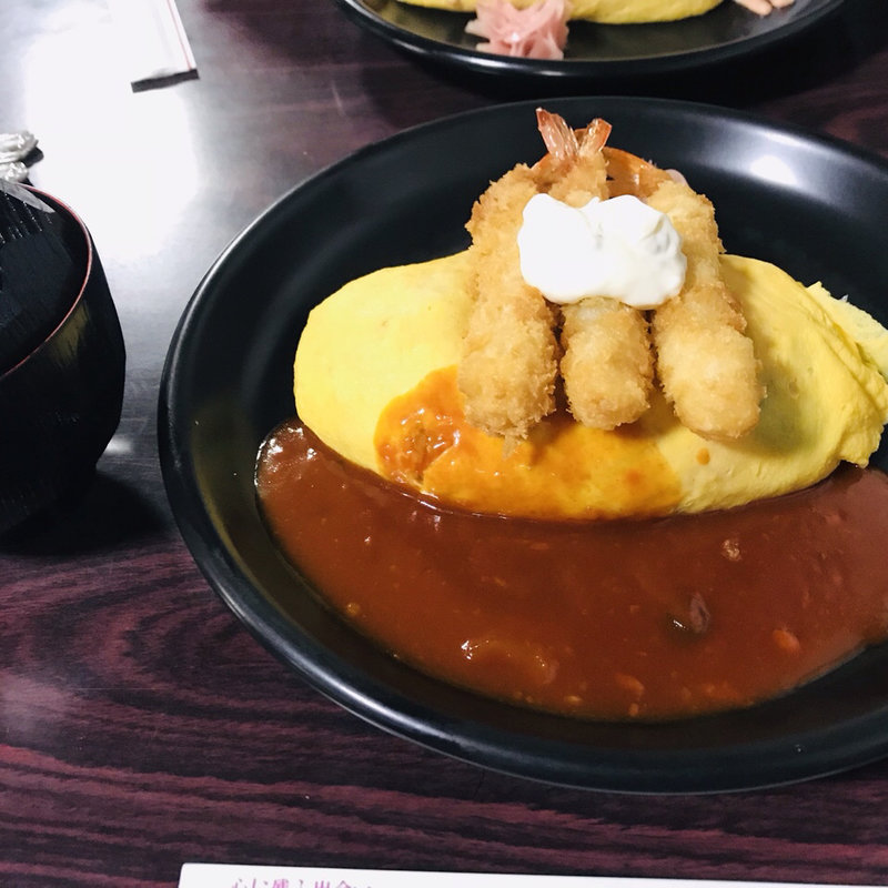 特製オムライスセット(北極星 心斎橋本店)