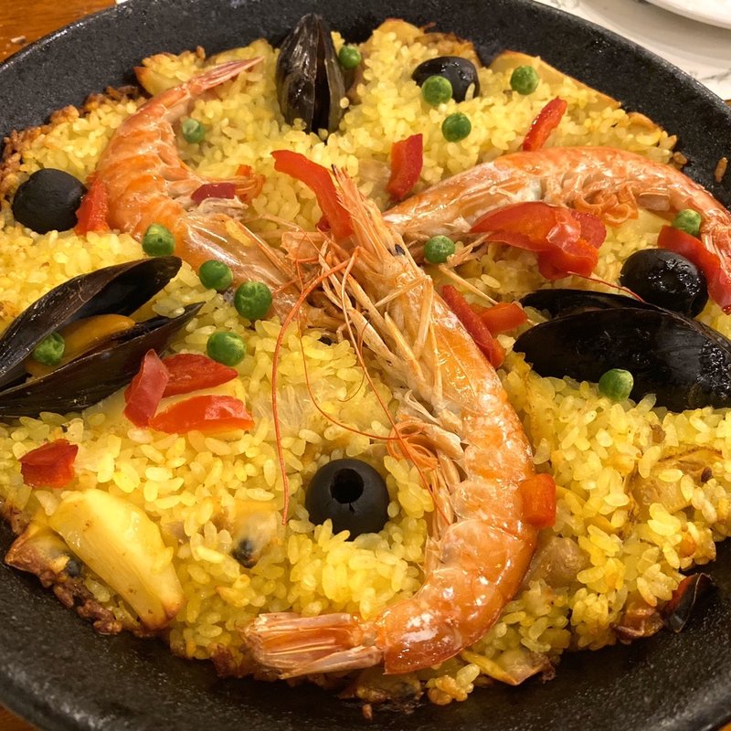海の幸のパエリア(オールドヒッコリー町田境川店)