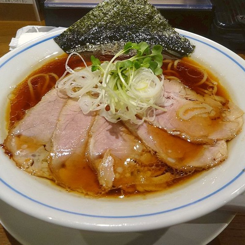 塩醤油中華そば(麺や マルショウ なんばウォーク店)