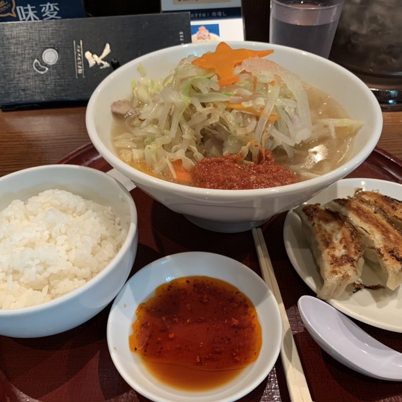 タンメン 餃子(餃子とタンメン 天)