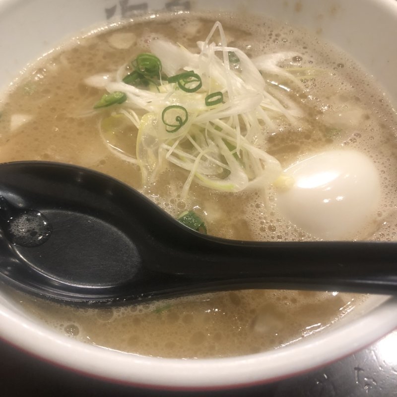 魚介とんこつラーメン(ラーメン海鳴 博多デイトス店)