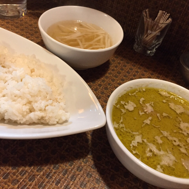 タイグリーンチキンカレー(タイ食堂　みうら屋 )