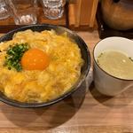特上親子丼（鶏スープ付き）(親子丼専門店〇勝)