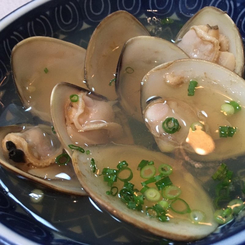 蛤酒蒸し(中田屋)