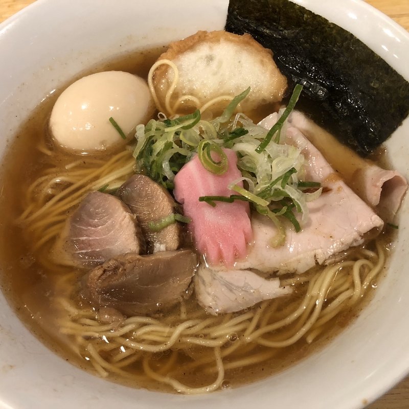 まぐろそば(福島壱麺 （イチメン）)