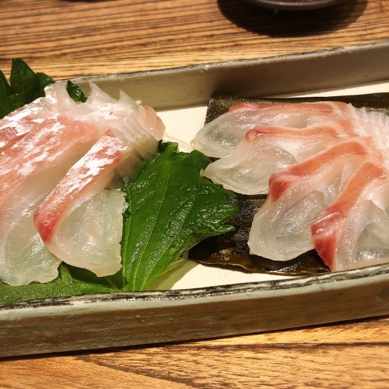 鯛のお刺身(守破離 谷町四丁目店 （SHUHARI しゅはり）)