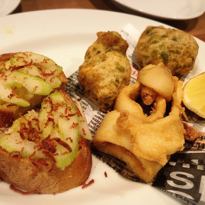 フリット盛り合わせ(北浜バールこにし )