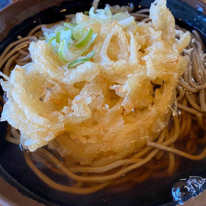 天ぷらそば(五味酉)