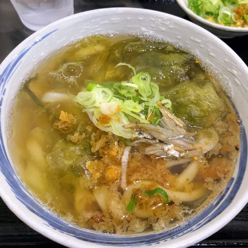 昆布うどん(＋無料天かす)(本格さぬきうどん　穂乃香 )