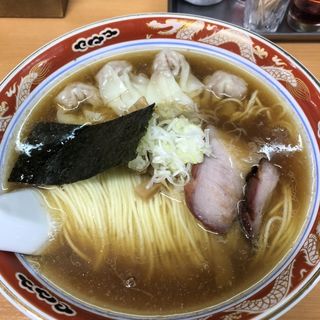 ワンタン麺　大盛り(支那ソバ　かづ屋　目黒店（本店）)