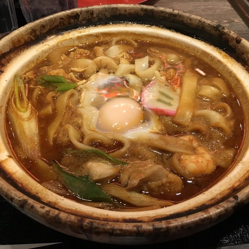 味噌煮込みきしめん(名古屋名物 名古屋丸八食堂 )