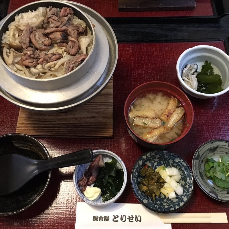釜飯定食(小江戸釜めし 鳥清)