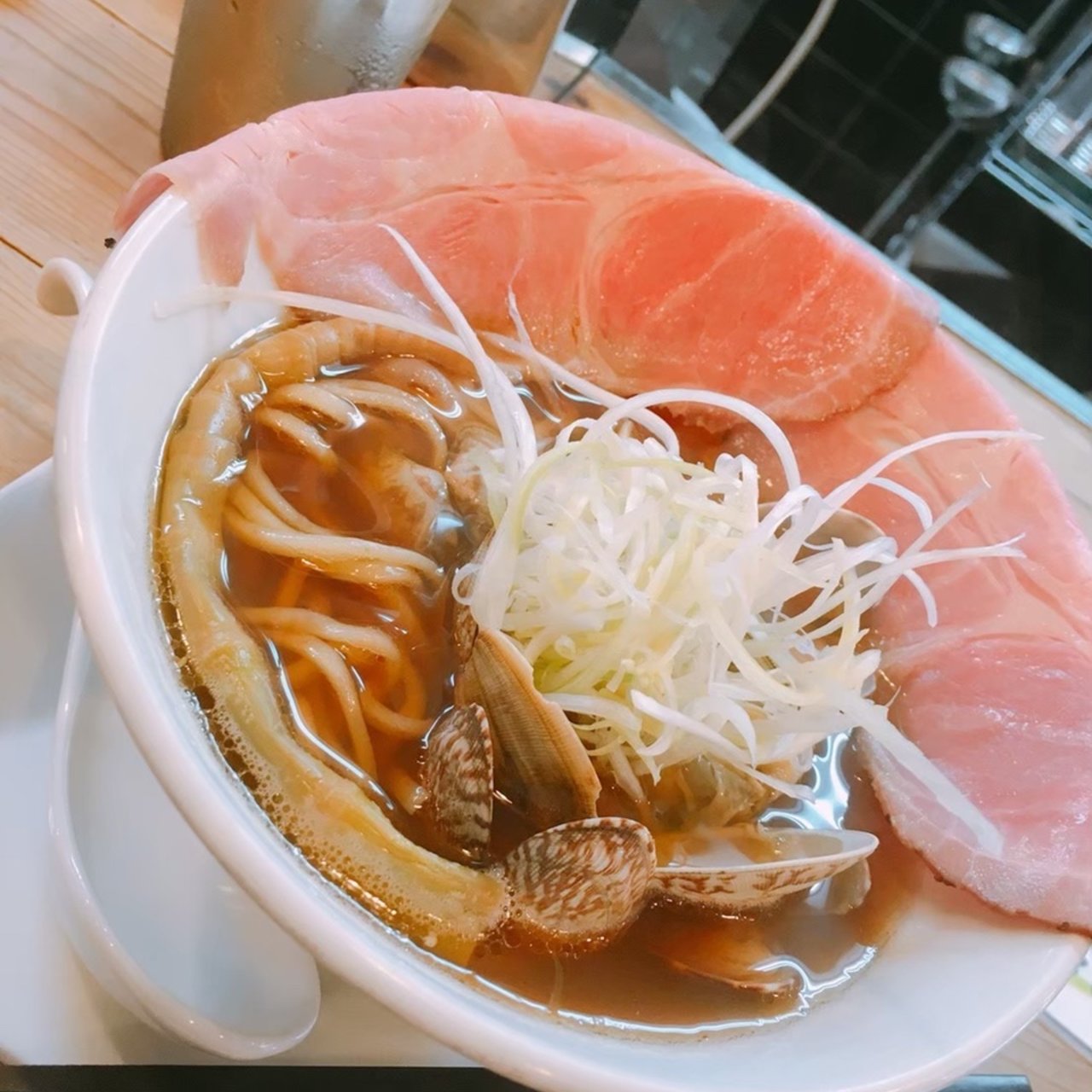 あさりラーメン(くそオヤジ最後のひとふり )の口コミ一覧 | おいしい