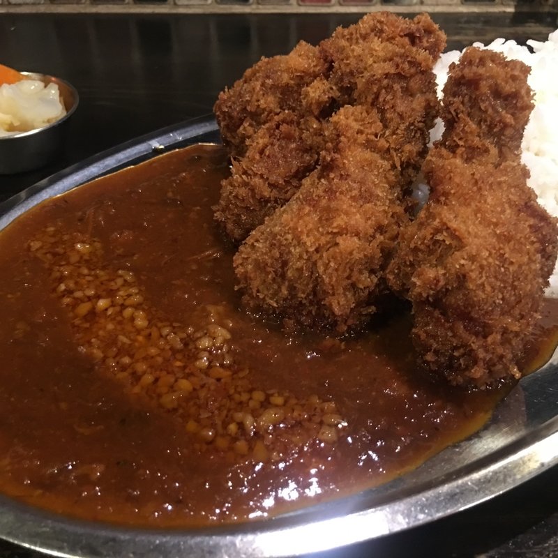 カレーライス　トリカラアゲトッピング(カレーコンドル（Curry Condor）)