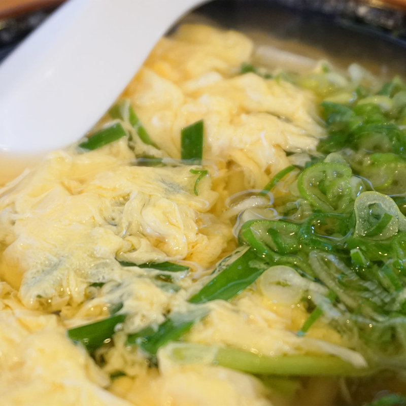 ニラとじうどん(長住うどん)