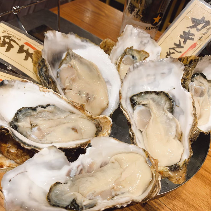 生ガキ(牡蠣場 北海道厚岸)