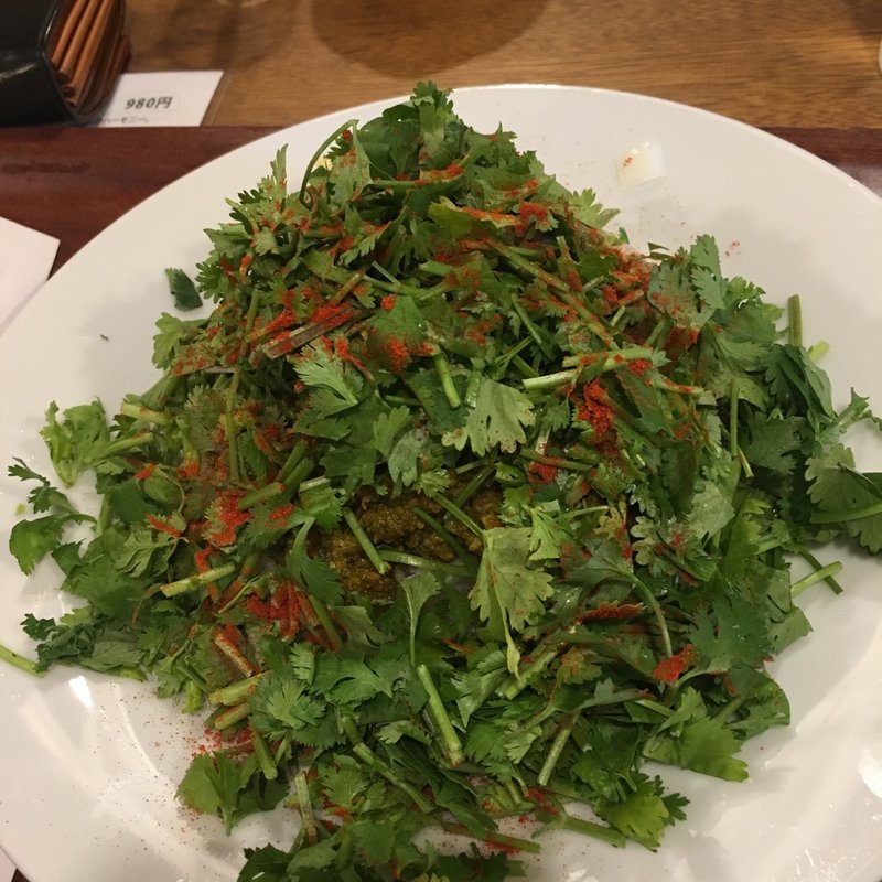 ほうれん草キーマ(般゜若大阪福島店 （PANNYA CAFE CURRY）)