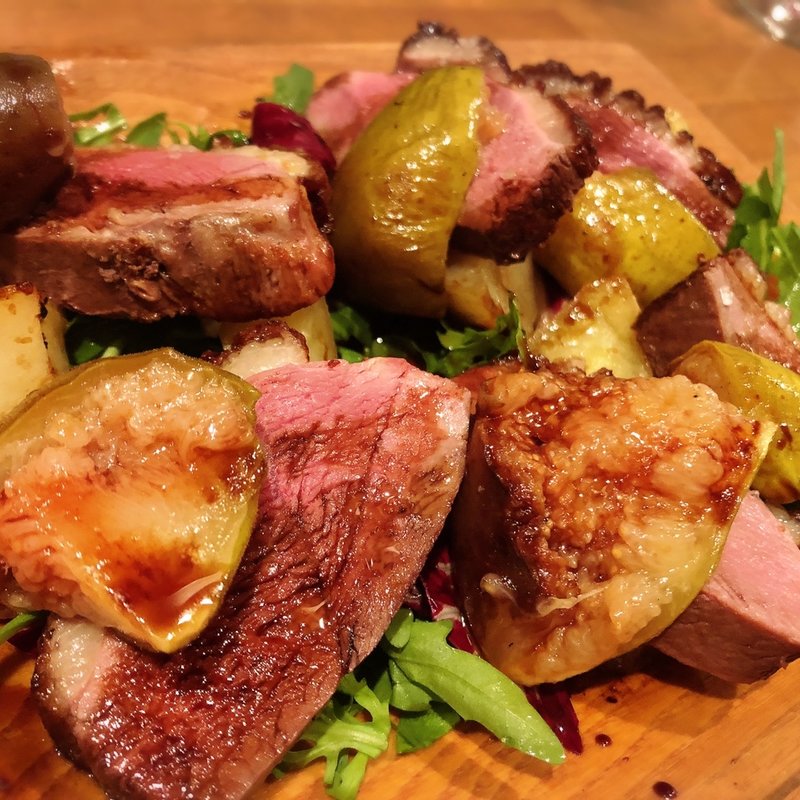 鴨といちじく(北浜バールこにし )