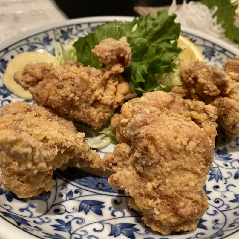 鳥の唐揚げ(一亀)