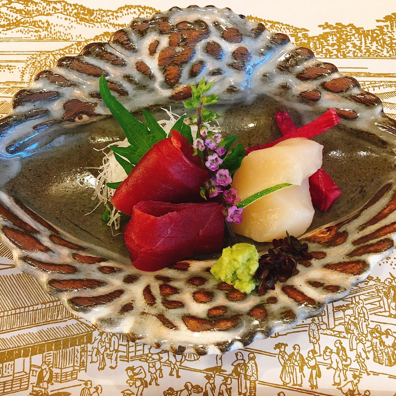 刺身(熊魚菴 たん熊北店 東京ドームホテル店)