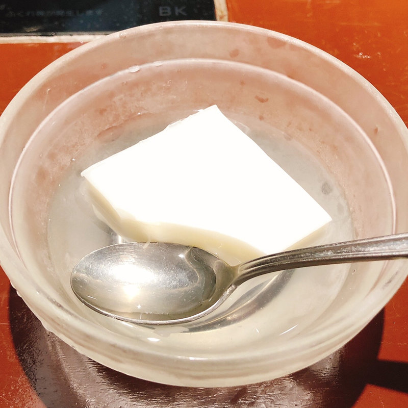 杏仁豆腐(天丹 銀座)