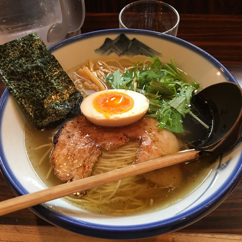 塩らーめん(AFURI 六本木交差点)