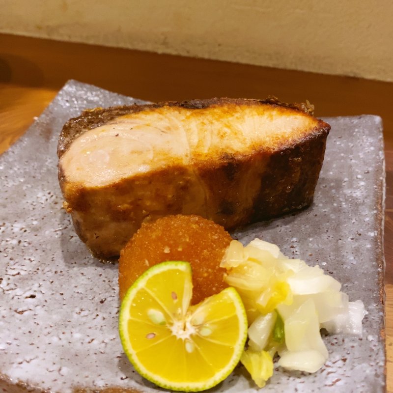 寒ブリの塩焼き(うんすい)