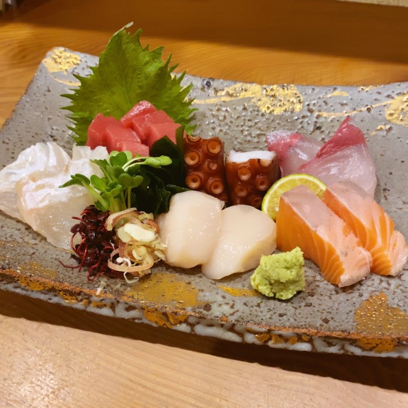 お造り盛り合わせ(うんすい)