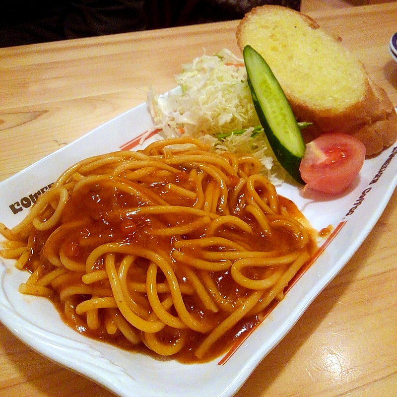 ｢名古屋名物｣あんかけスパ(コメダ珈琲店　水沢台町店)