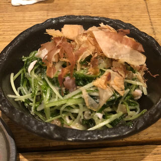 水菜とササミ(佐賀県三瀬村 ふもと赤鶏 田町店)