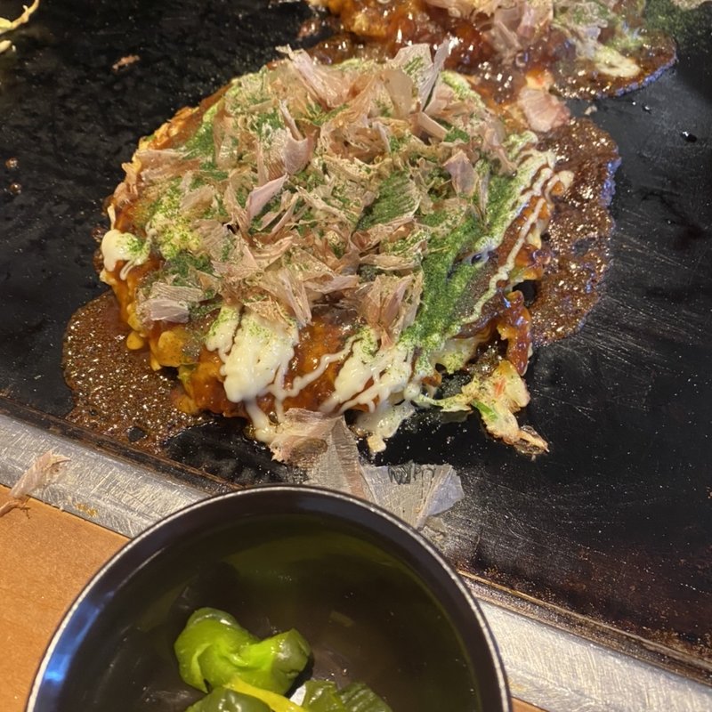 お好み焼きランチ(下町鉄板川上)