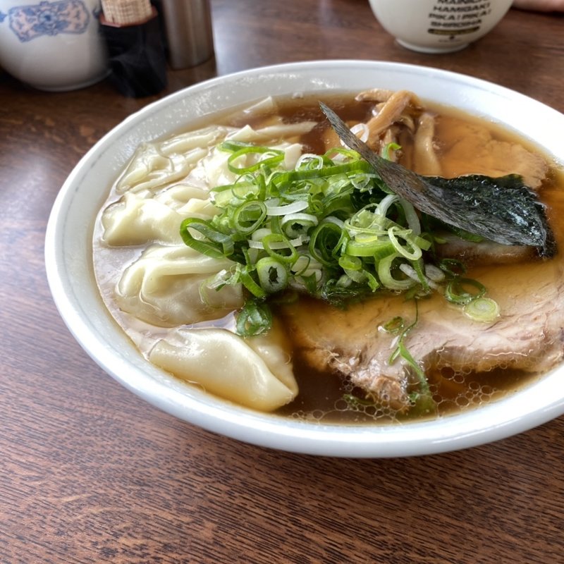 正油チャーシューワンタン麺(支那そばや （シナソバヤ）)