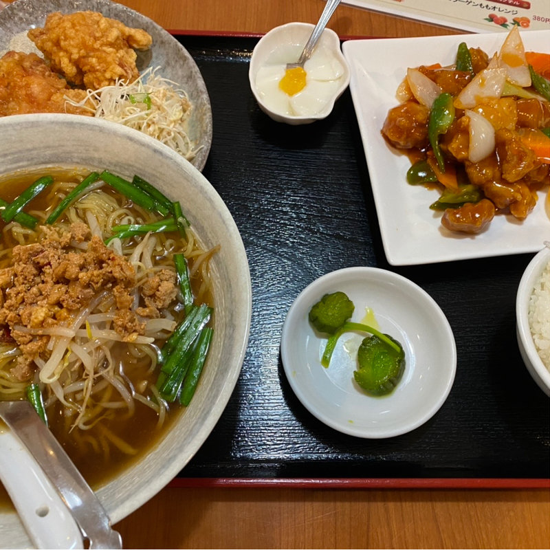 酢豚定食(中華料理　萬福 )