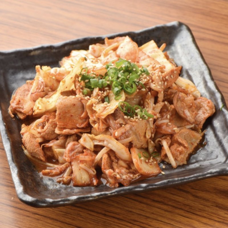 豚キムチ(もつ焼 煮込み ヤリキ 上野総本店)
