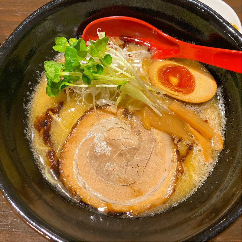 鶏白湯ラーメン(麺処GAKU)