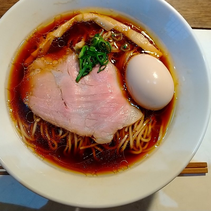 味玉醤油ラーメン(麺屋 ざぶとん)