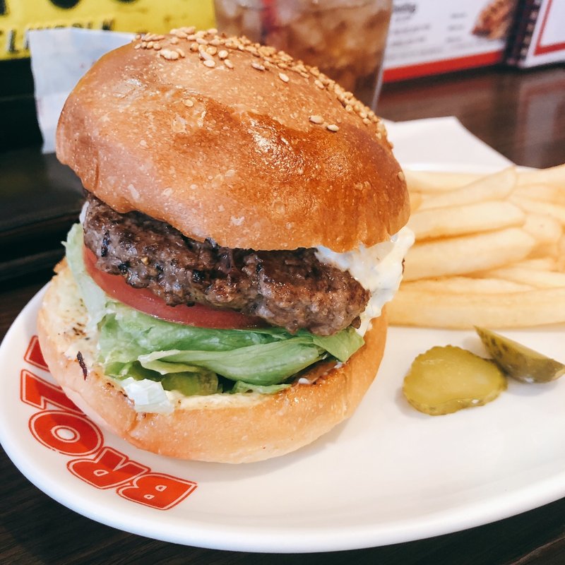 タルタルバーガー(ブラザーズ 新富町店)