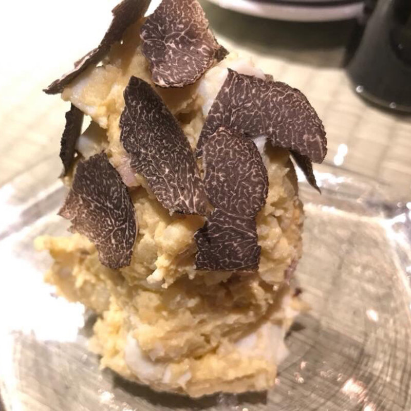 ポテトサラダ トリュフがけ(十番右京 恵比寿店)