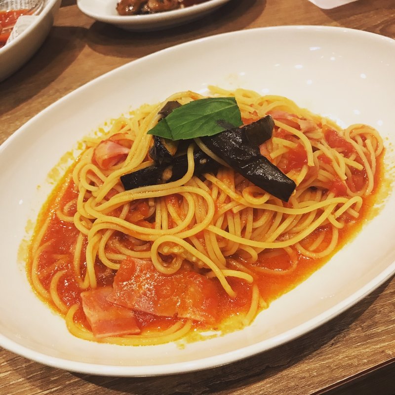 ナスとベーコンのトマトソース(プロント 亀有店 （PRONTO）)