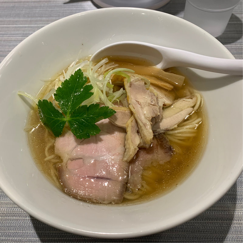 サバと鶏だし　チャーシュー麺(だし廊 Mix 3号店)
