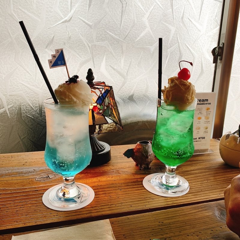 ニカイのクリームソーダ(喫茶ニカイ)