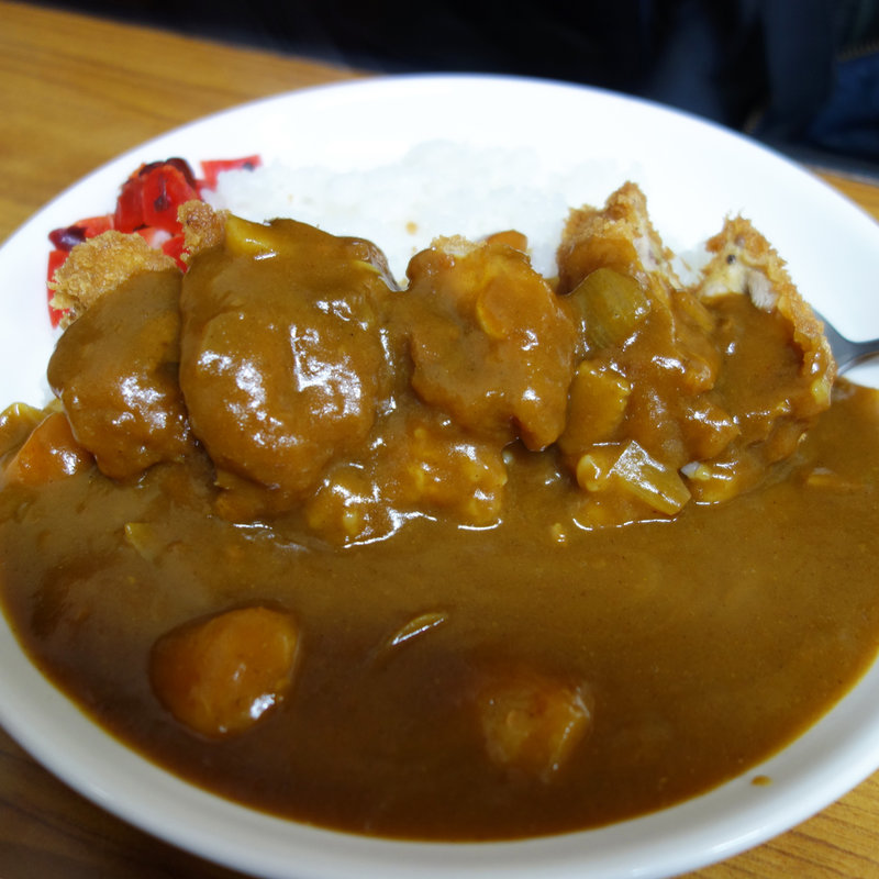 チキンカツカレー(一膳めし 青木堂)