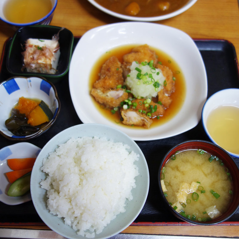 鶏のおろし煮定食(一膳めし 青木堂)